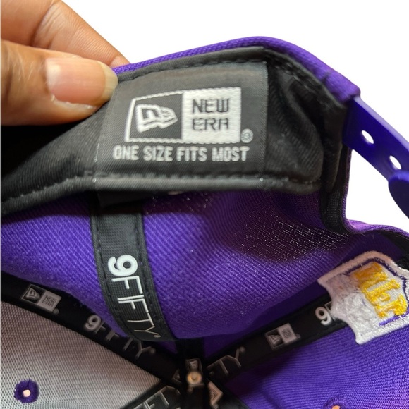 New Era 9Fifty Classic Snapback Minnesota Vikings NFL Purple Men's Hat - Picture 3 of 8